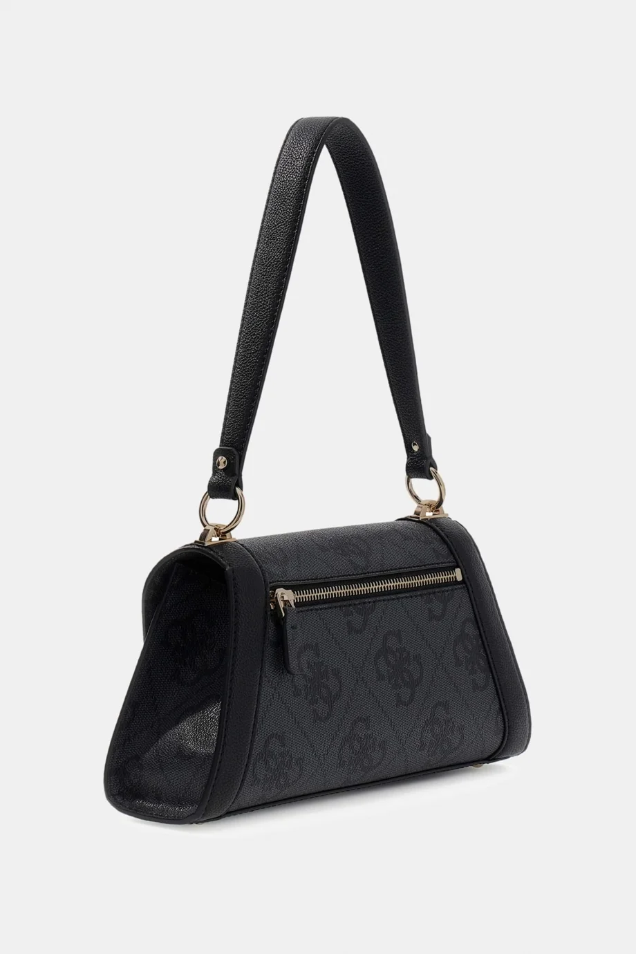 Guess Karnilla Logolu Kapaklı Omuz Kadın Antrasit El Çantası HWOS9901190-CLO