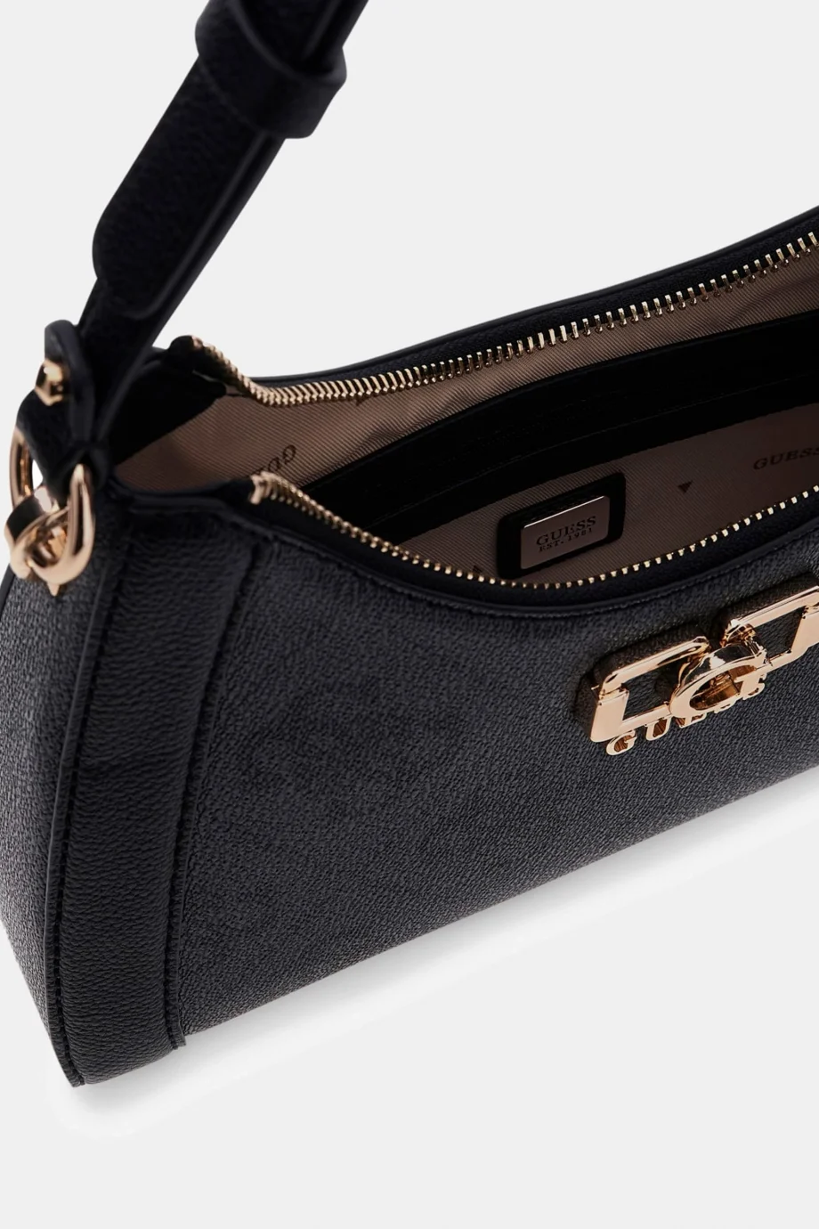 Guess Karnilla Logolu Omuz Kadın Antrasit Omuz Çantası HWOS9901180-CLO