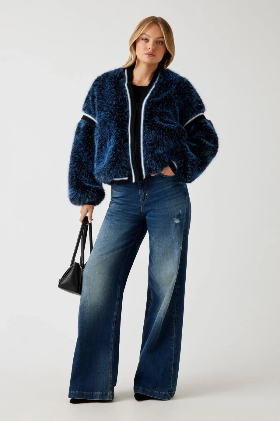 Guess Katia Kadın Çok Renkli Kürk W5BL67W3790-FBDA