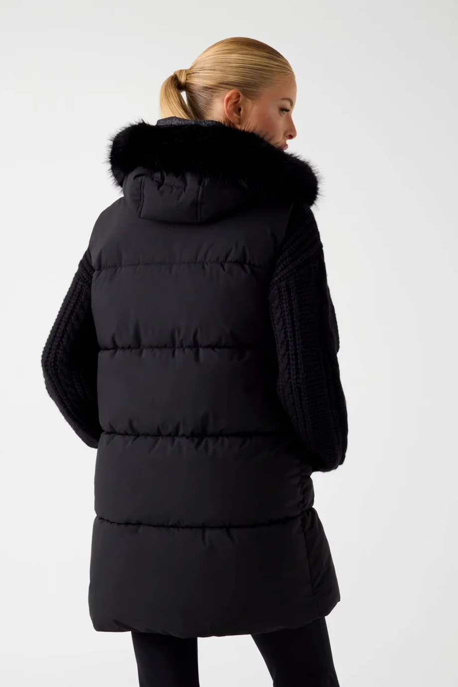 Guess Katrina Kadın Siyah Yelek W5BL81W3282-JBLK