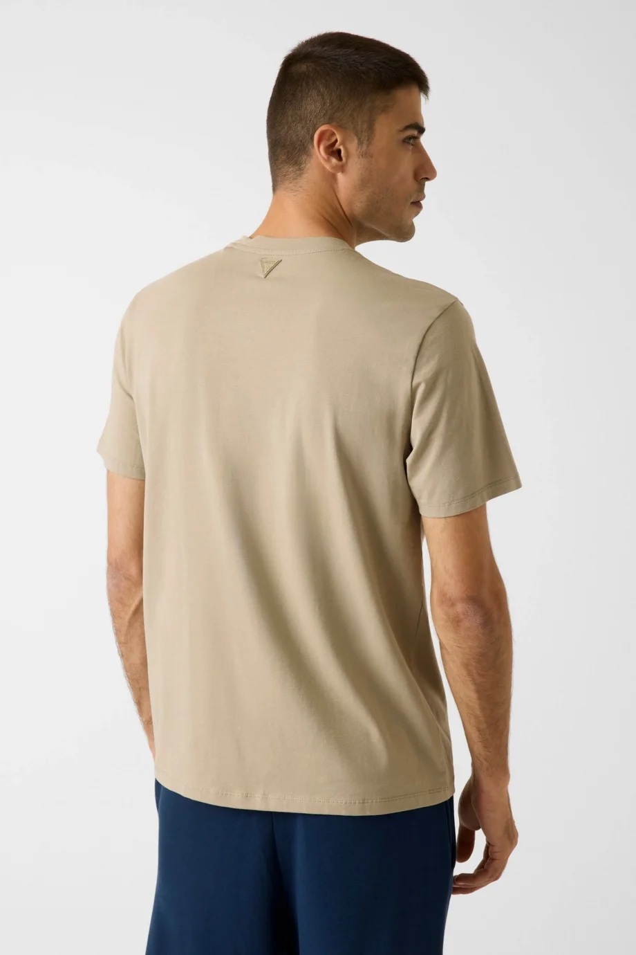 Guess Kısa Kollu Alphy Erkek Gri T-shirt Z2YI11J1314-G9I0