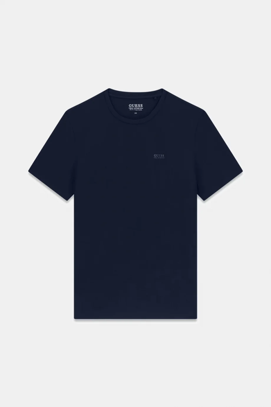 Guess Kısa Kollu Bisiklet Yaka Yeni Teknik Esnek Erkek Lacivert T-shirt M6RI19KD202-G7V2