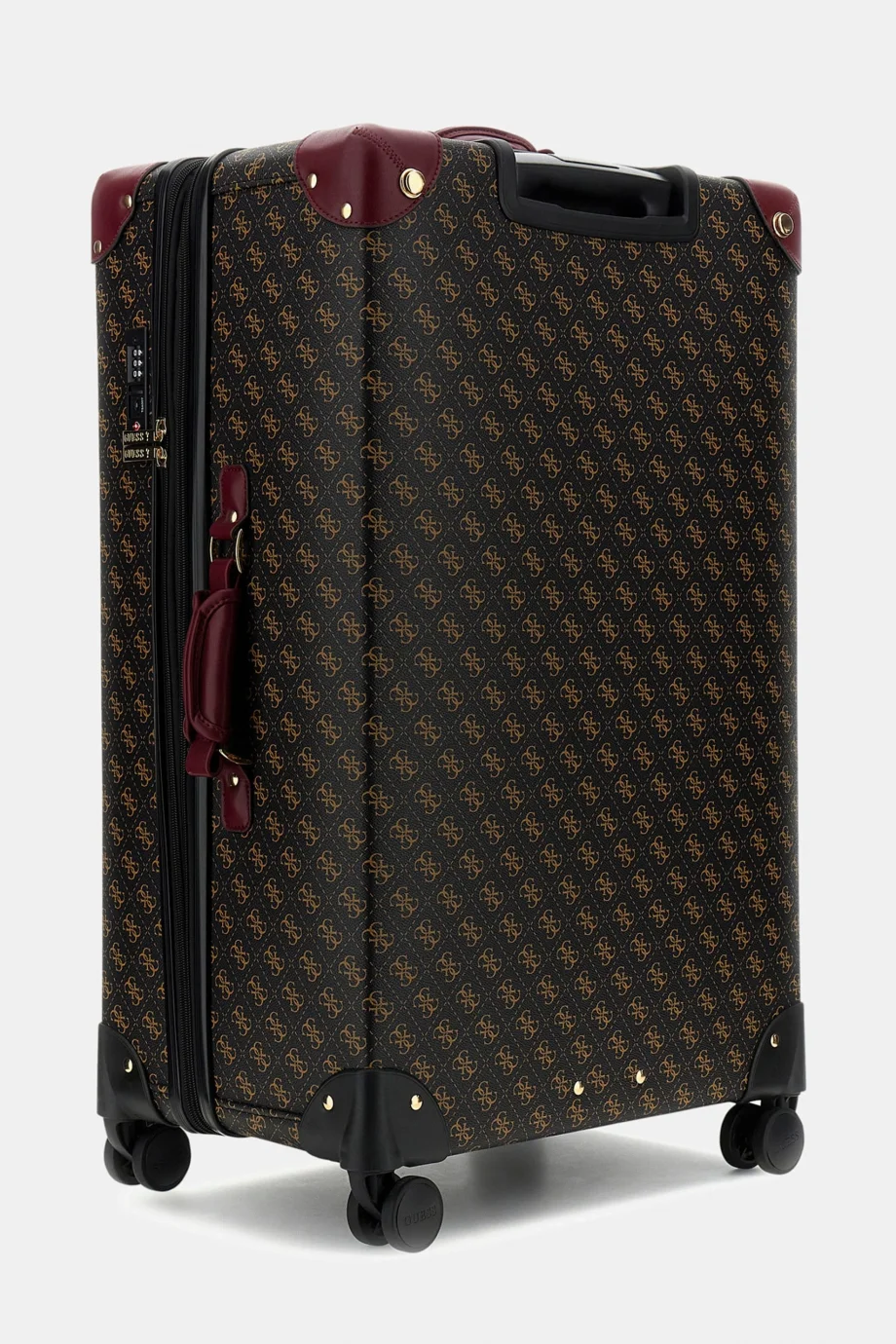 Guess Latona 28 İnç 8 Tekerlekli Kadın Kahverengi Valiz TWLQ9211988-BNL