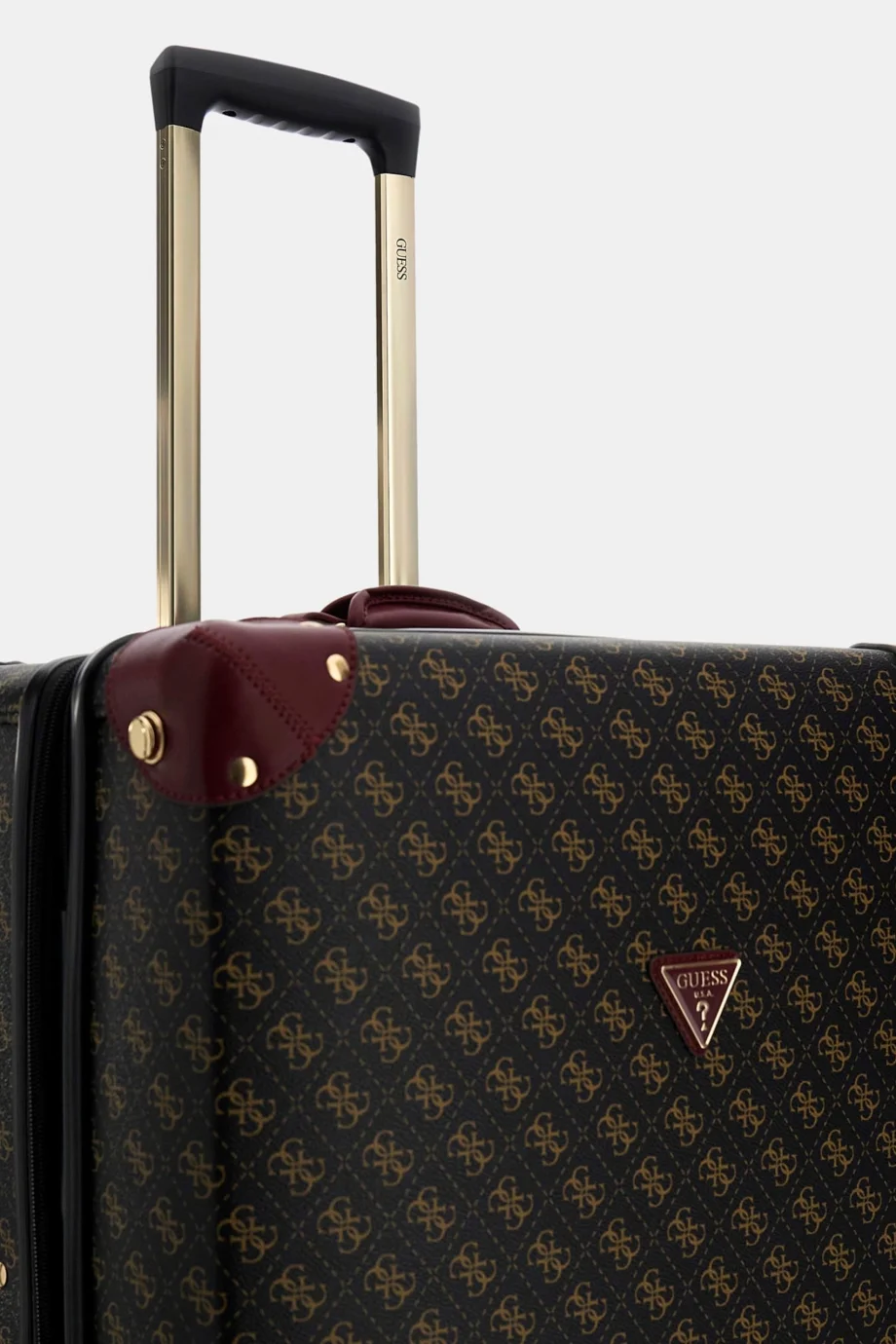 Guess Latona 28 İnç 8 Tekerlekli Kadın Kahverengi Valiz TWLQ9211988-BNL