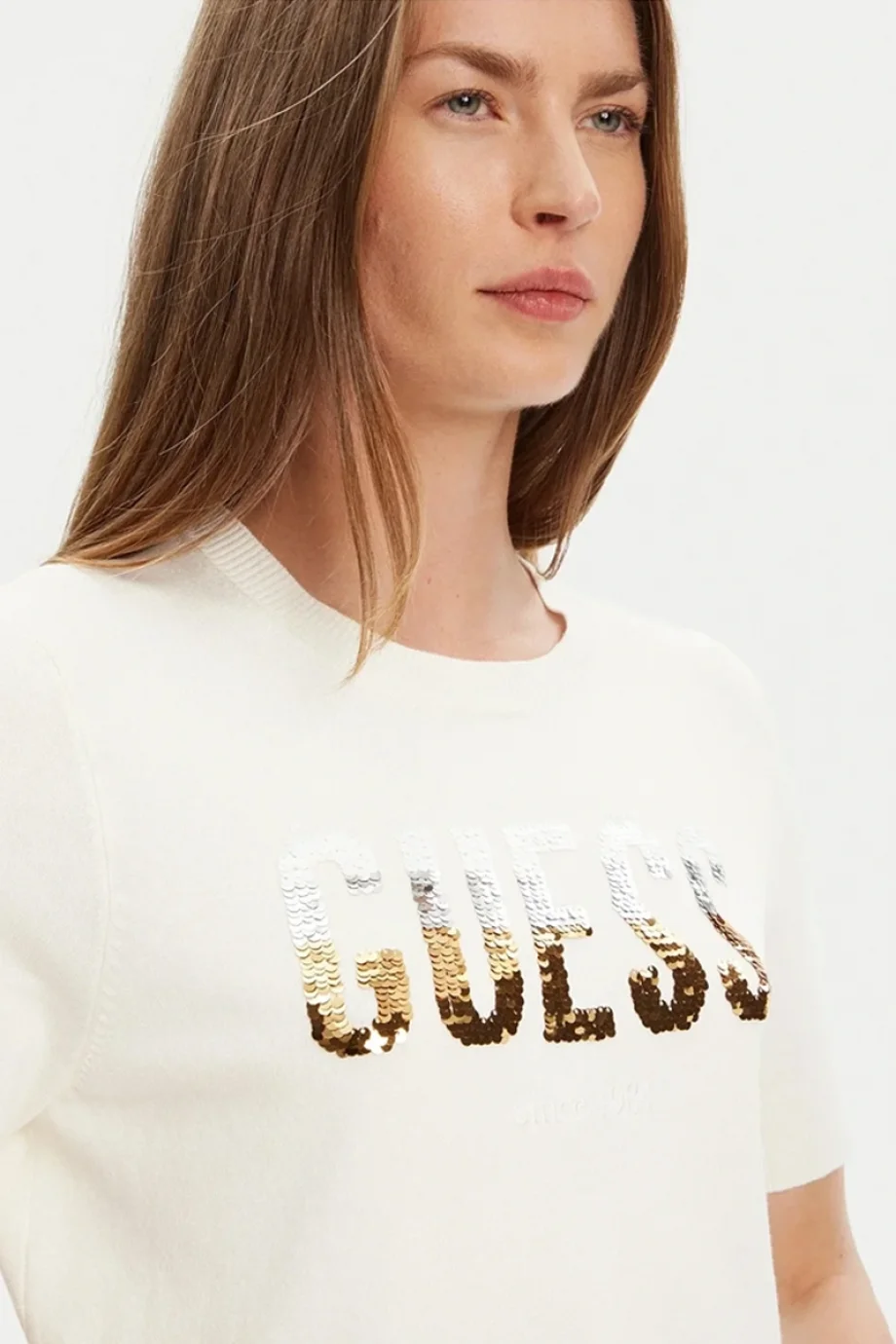 Guess Layla Kadın Beyaz Triko W5YR25Z2NQ2-G012