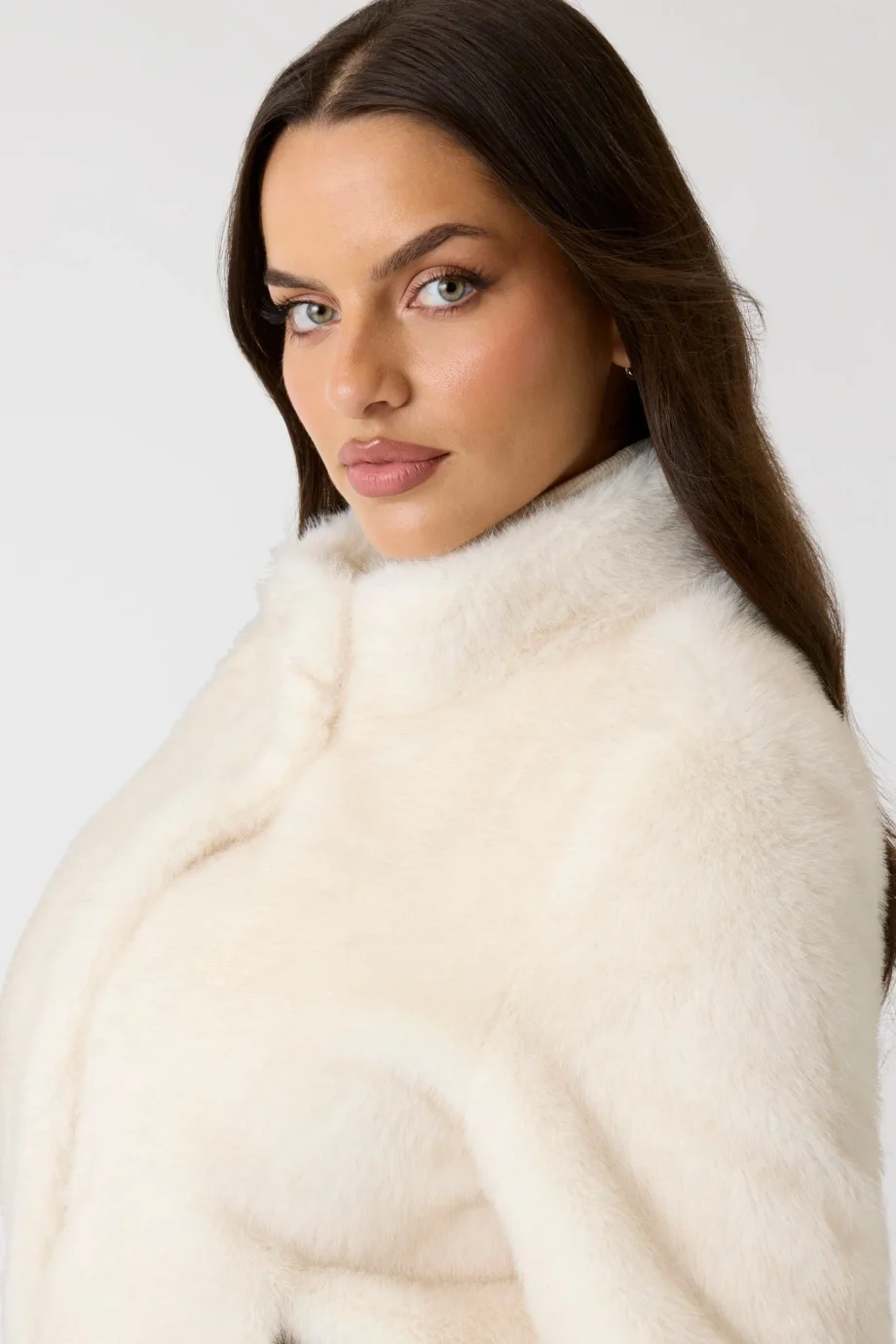 Guess Luna Kadın Beyaz Kürk W5BL64W3920-G012