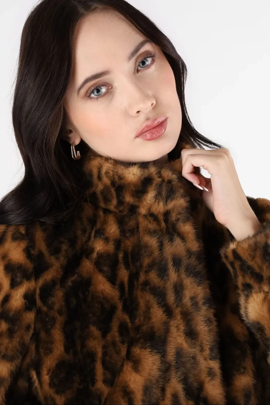 Guess Luna Kadın Mavi Kürk W5BL65W3900-P340