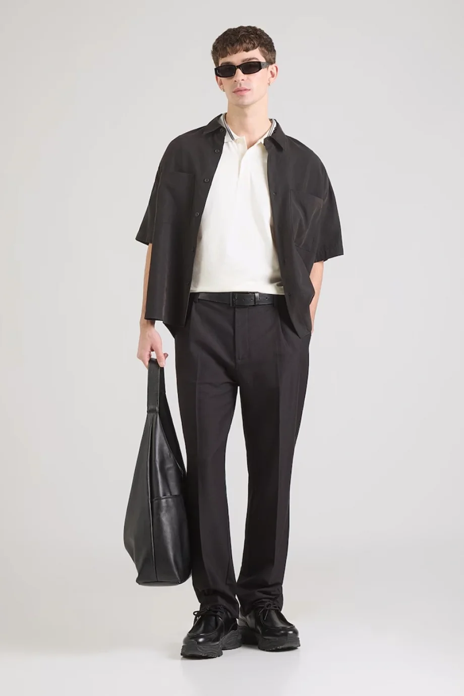 Guess Lyle Kısa Kollu Polo Yakalı Erkek Krem Polo T-shirt M6RP60K7O64-G291