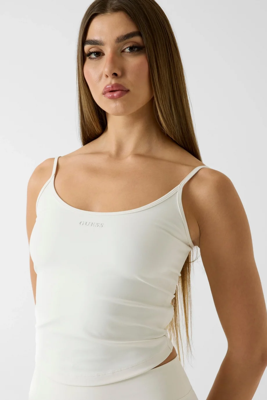 Guess Margot Aktif Kadın Beyaz Top V6RP14KD952-G027