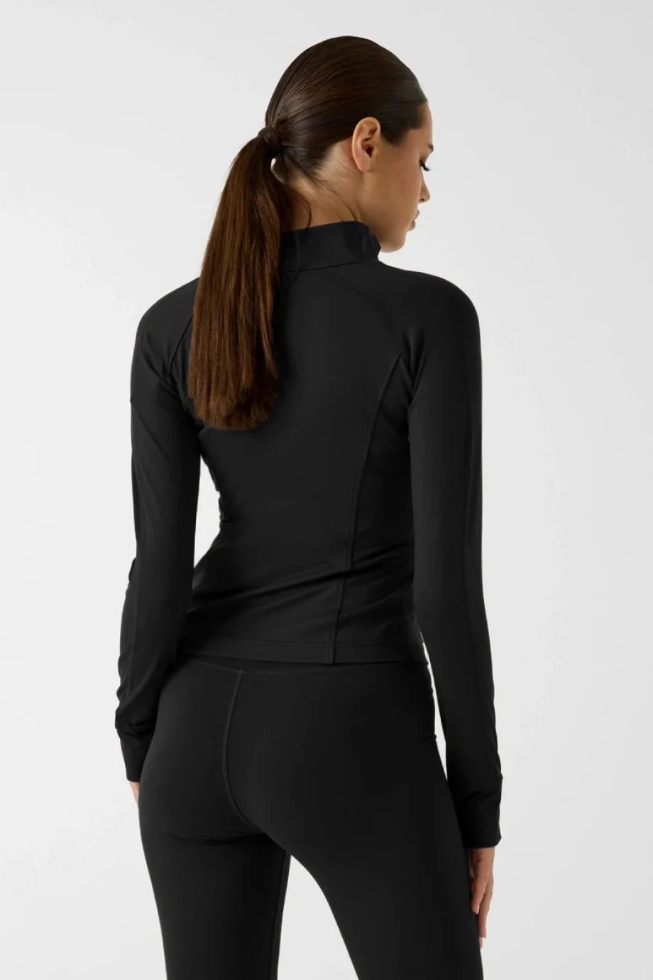 Guess Margot Uzun Kollu Fermuarlı Aktif Kadın Siyah Ceket V6RP15KD952-JBLK