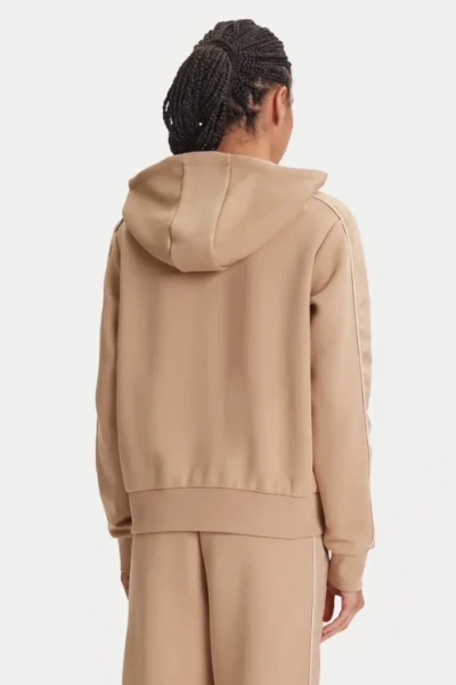 Guess Maryella Kadın Bej Aktif Eşofman Üstü V5YQ00KB3P2-C1C2