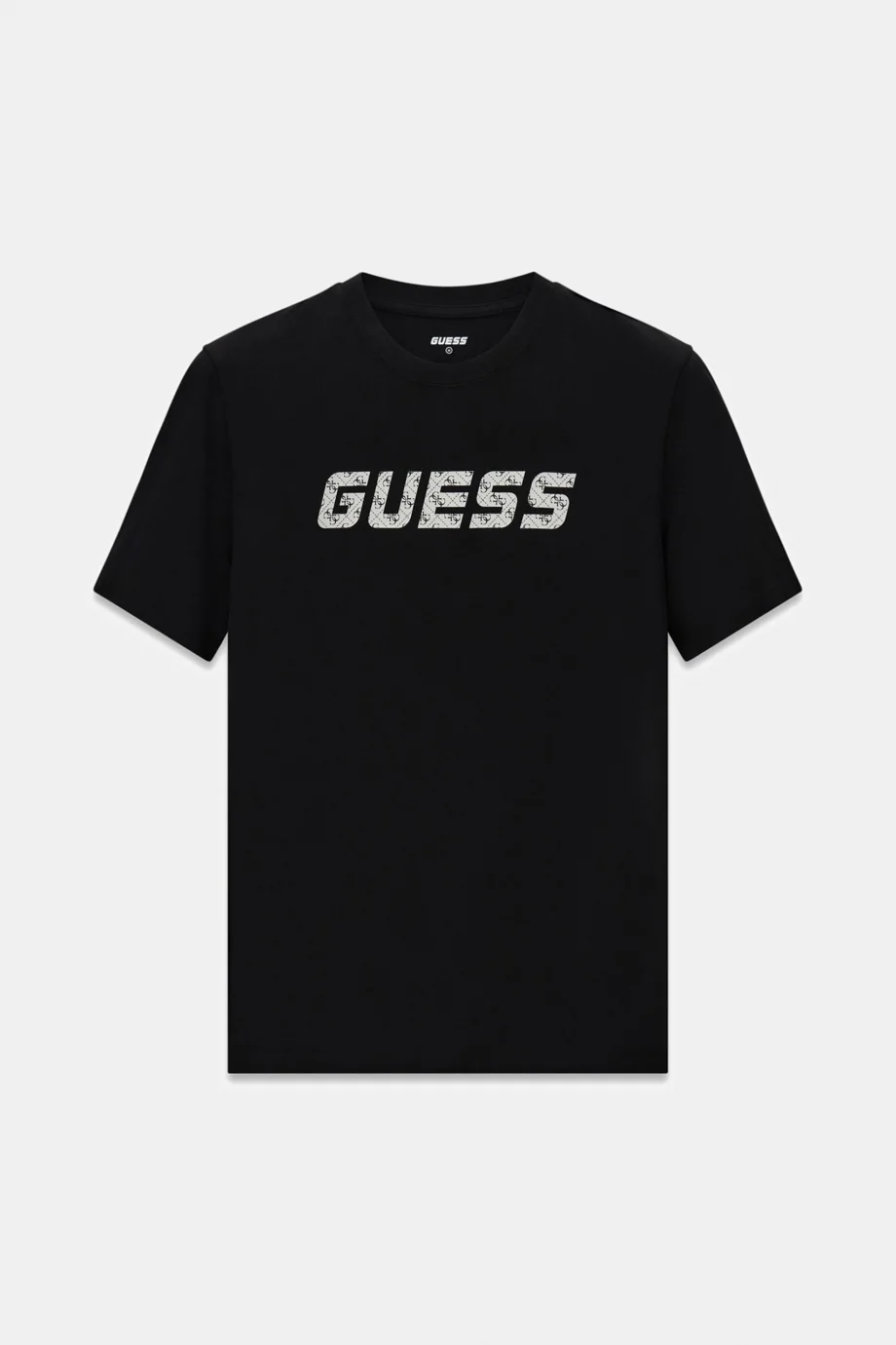 Guess Maska Bisiklet Yaka Kısa Kollu Erkek Siyah T-shirt Z6RI15I3Z14-JBLK