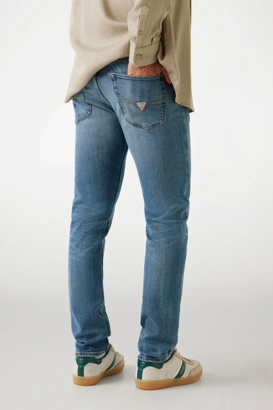 Guess Mason Erkek Mavi Regular Fit Jean M5YAR7D5QH1-GRD1