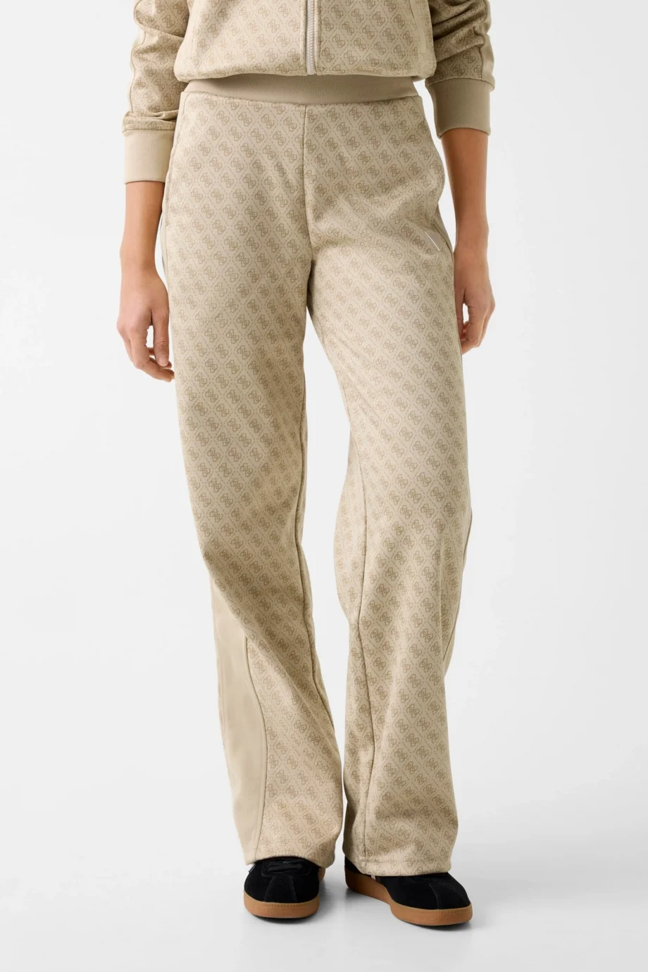 Guess Maya 4G Geniş Paça Kadın Çok Renkli Eşofman Altı V6RB09K2042-FNN0