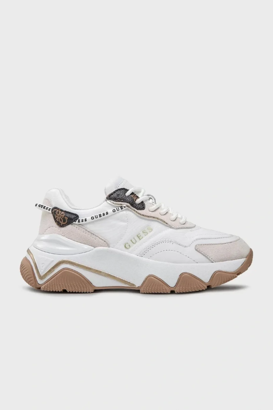 Guess MICOLA Kadın Beyaz Sneaker FL7MICFAL12-WHITE