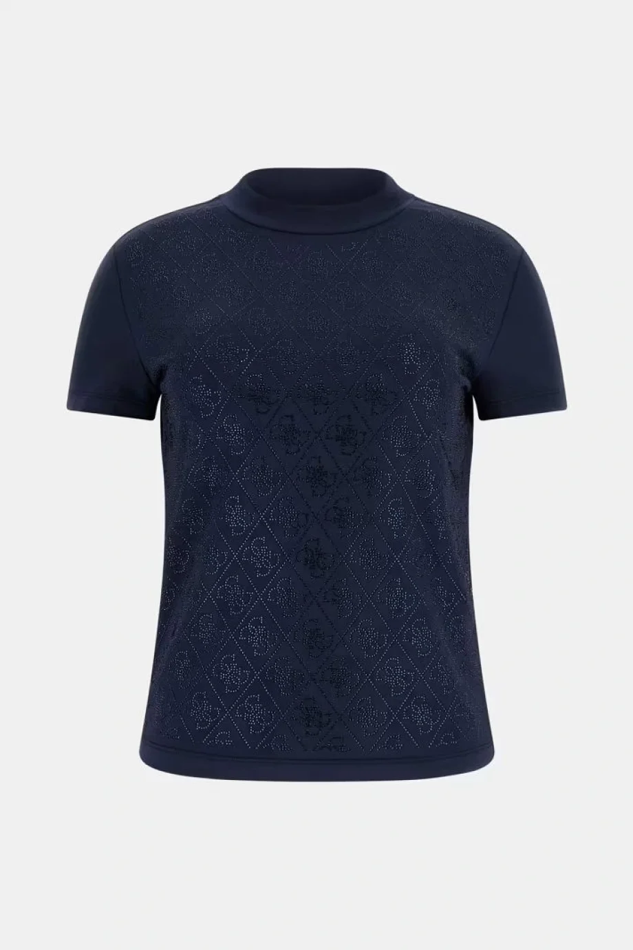 Guess Mock Kadın Mavi Slim Fit T-Shirt W4BI26J1314-G77G