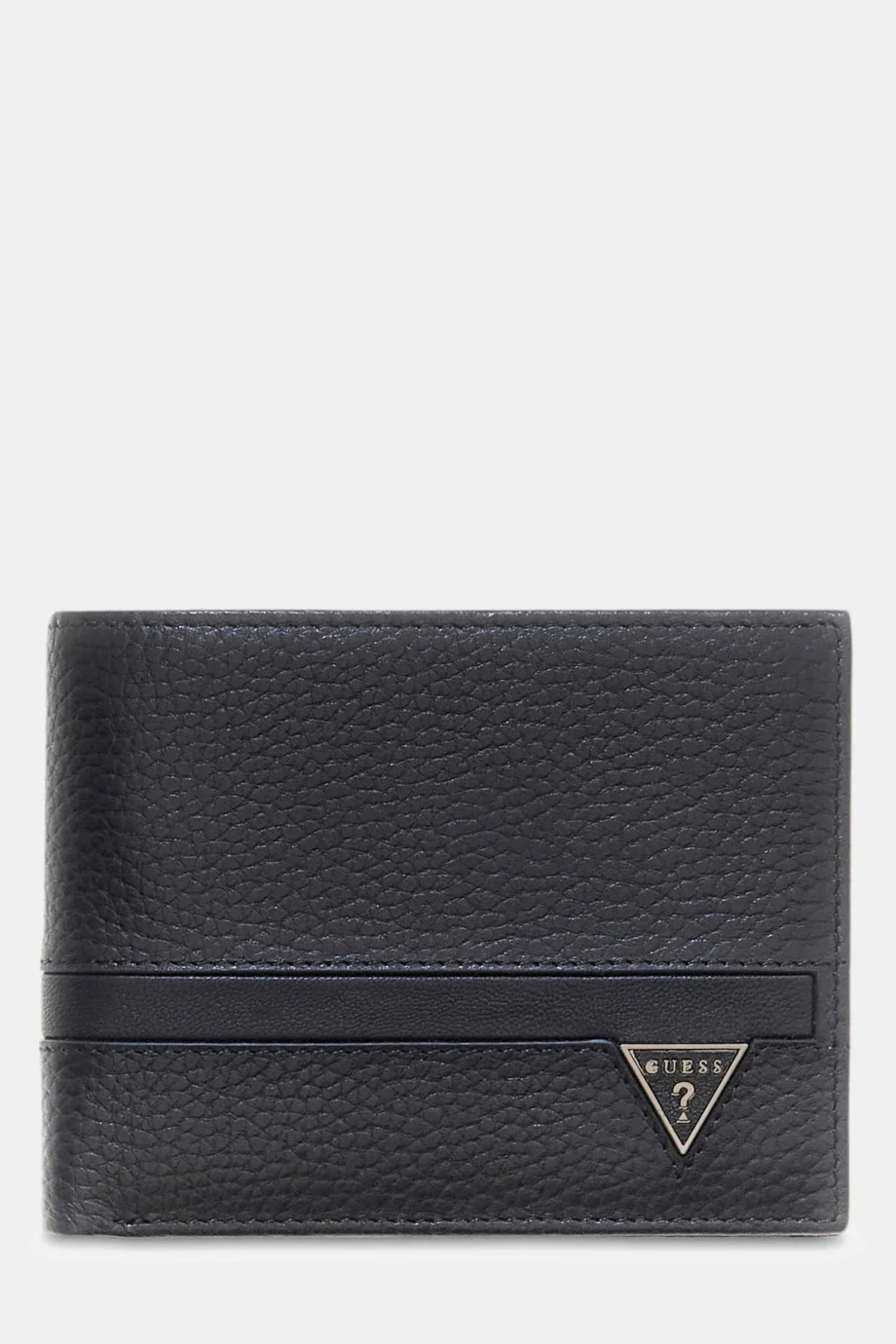 Guess Monaco İkiye Katlanır Orta Boy Erkek Siyah Cüzdan SMMOGRLEA20-BLA