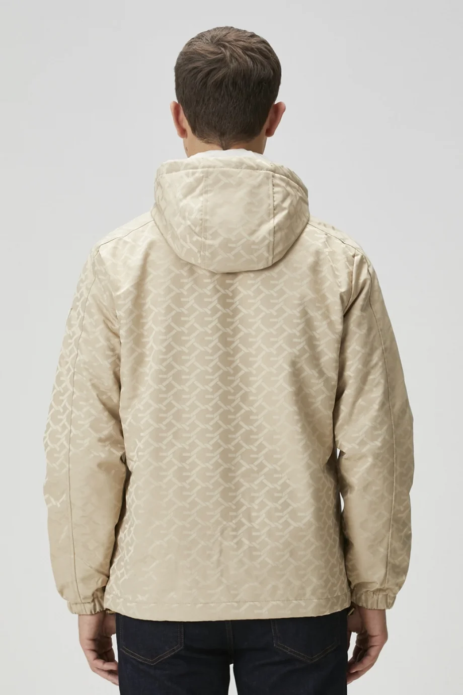 Guess Monogram Erkek Çok Renkli Rüzgarlık M5YL14WHEW2-FNEH