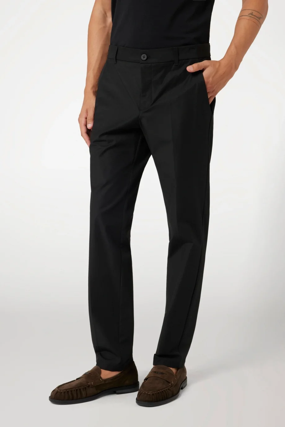 Guess Myron Erkek Siyah Slim Fit Pantolon M4YB01WG9Z2-JBLK