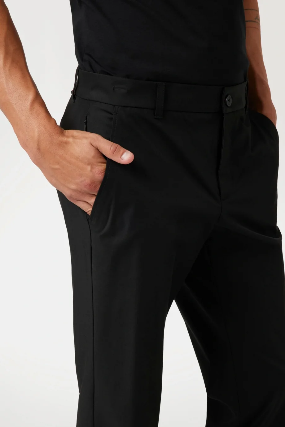 Guess Myron Erkek Siyah Slim Fit Pantolon M4YB01WG9Z2-JBLK