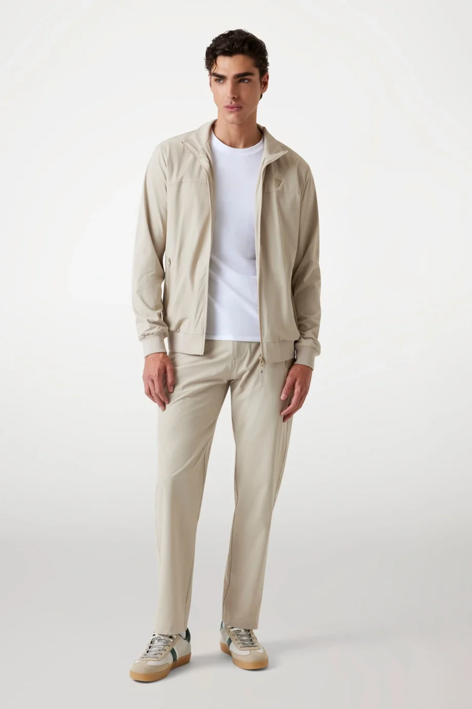 Guess New Amos Erkek Bej Aktif Ceket Z5YL07WH2H0-G1CA