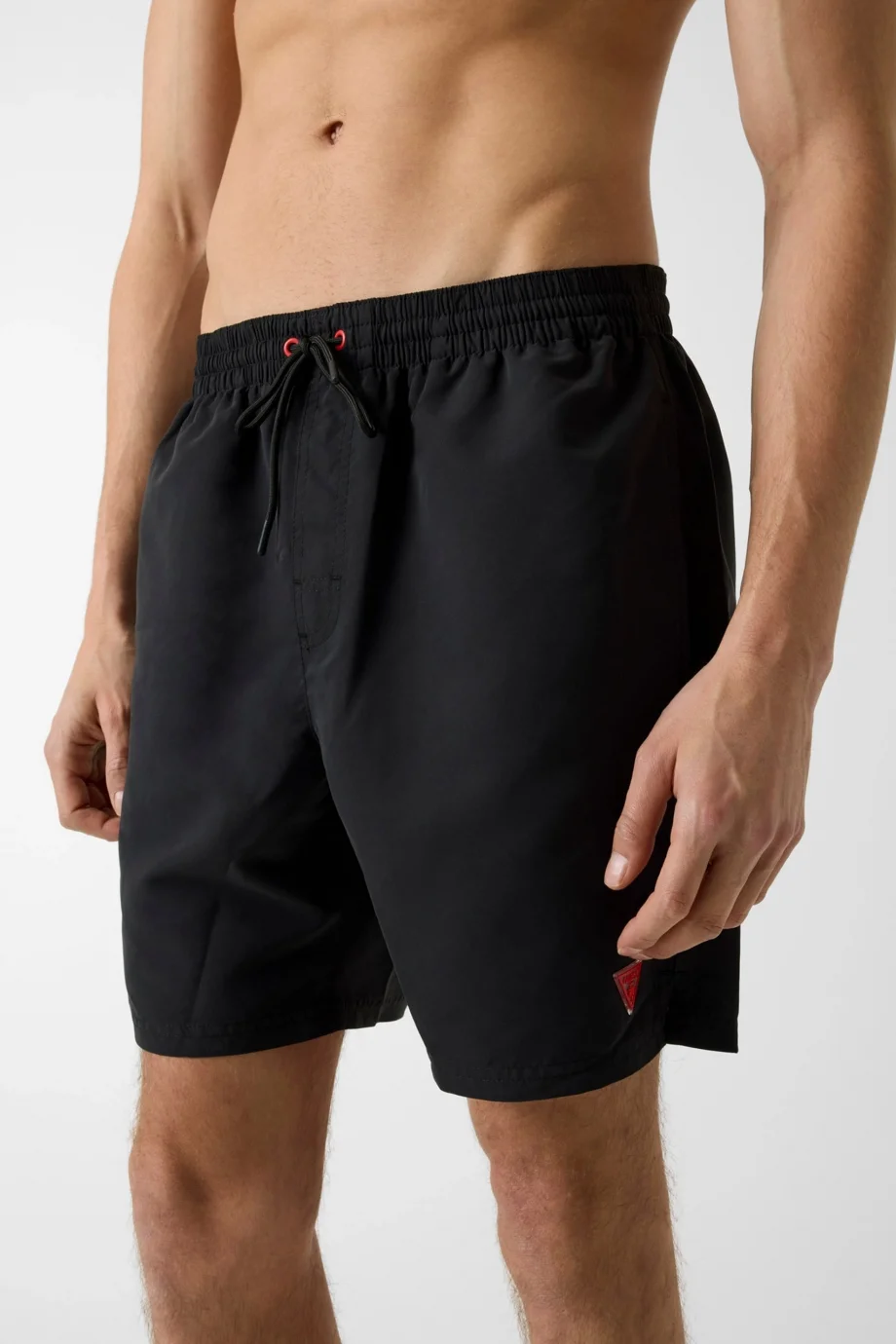 Guess New Basic Orta Boy Erkek Siyah Mayo F6GT24WG282-JBLK