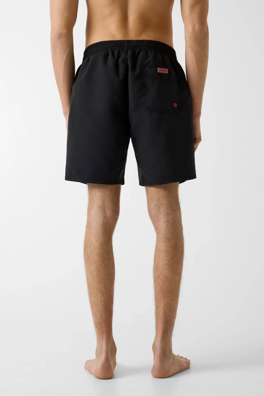 Guess New Basic Orta Boy Erkek Siyah Mayo F6GT24WG282-JBLK