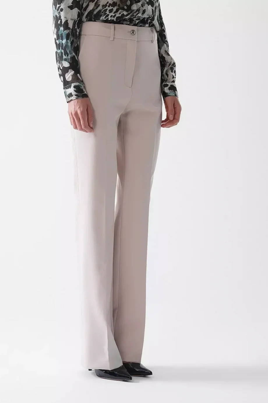 Guess New Carla Kadın Ekru Slim Fit Pantolon W5YB00WH9Y2-G9M1