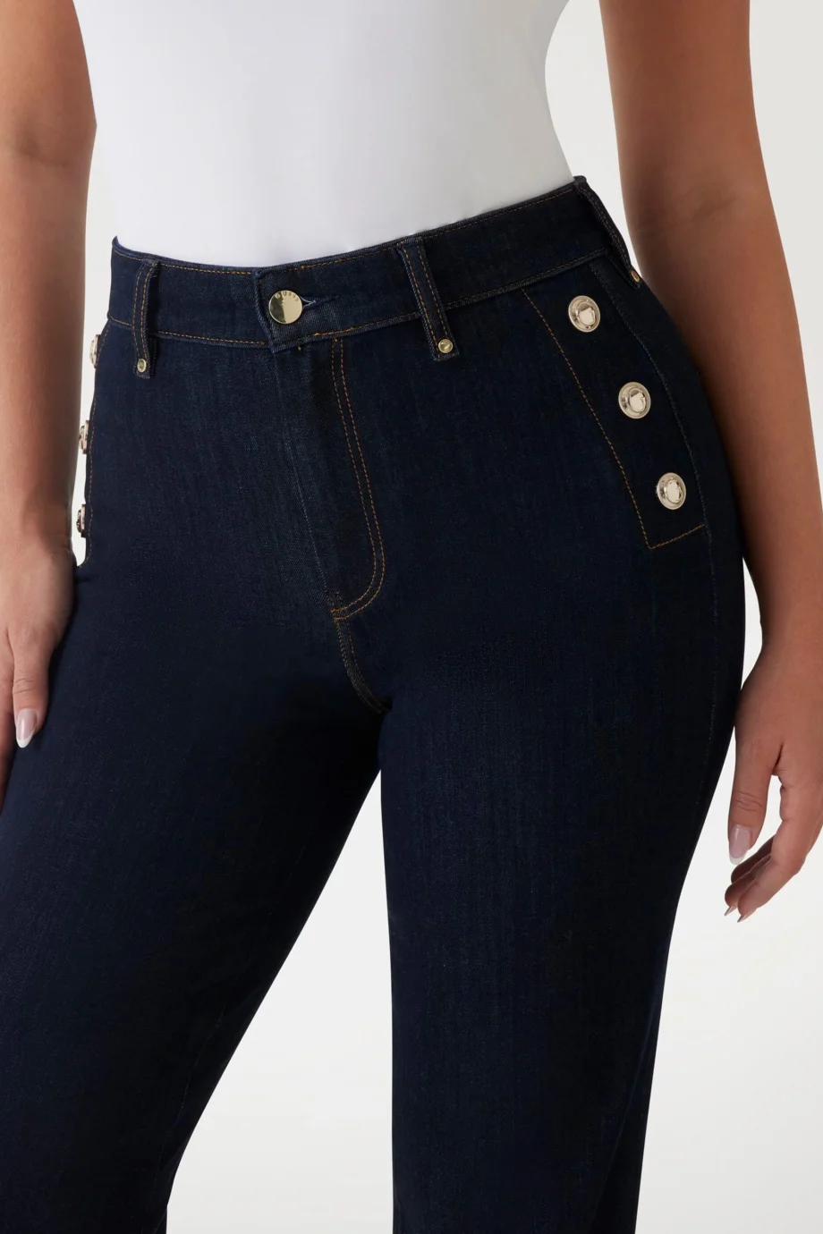 Guess New Faye Kadın Lacivert Modal Karışımlı Skinny Fit Jean W5RA0PD5PW1-BFIN