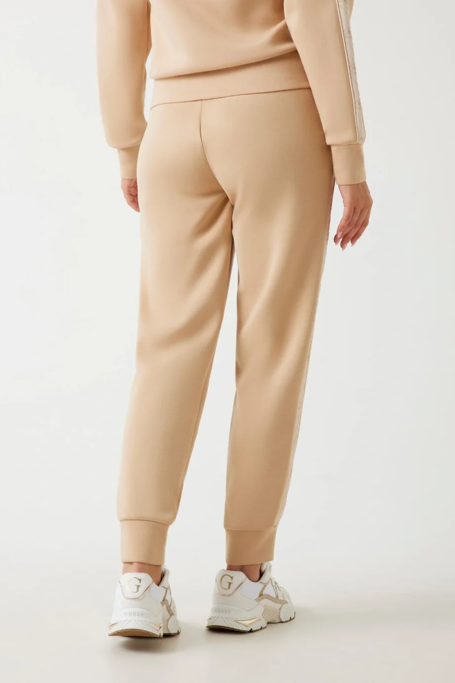 Guess New Victoire Kadın Krem Scuba Pantolon W5YB11KBYE2-A11T