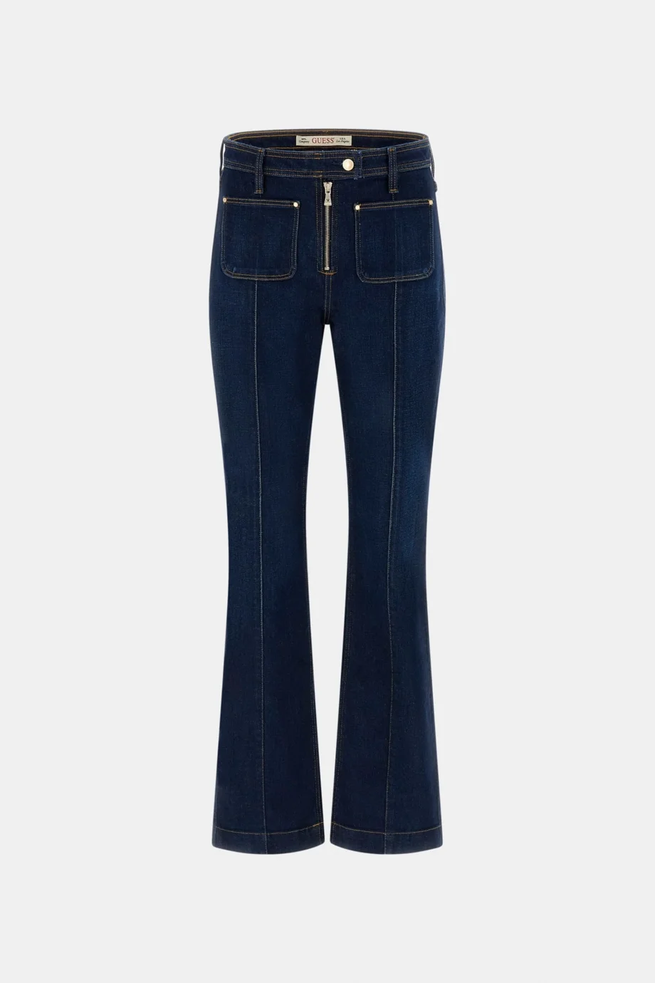 Guess Nicky Yüksek Fermuarlı Kadın Lacivert Jeans W6RA3FD6881-BLJO