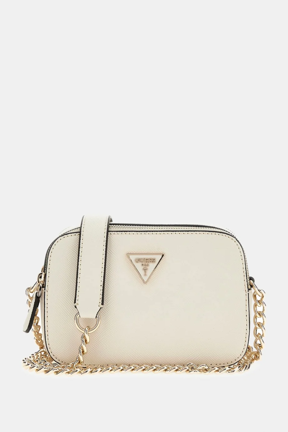 Guess Noelle II Çapraz Askılı Kadın Ekru Çapraz Çanta HWZG9672140-BON