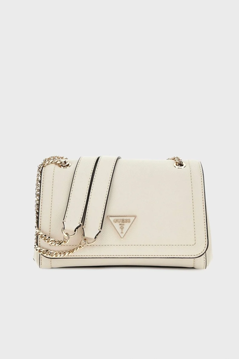 Guess Noelle II Dönüştürülebilir Çapraz Askılı Kadın Ekru Omuz Çantası HWZG9672210-BON