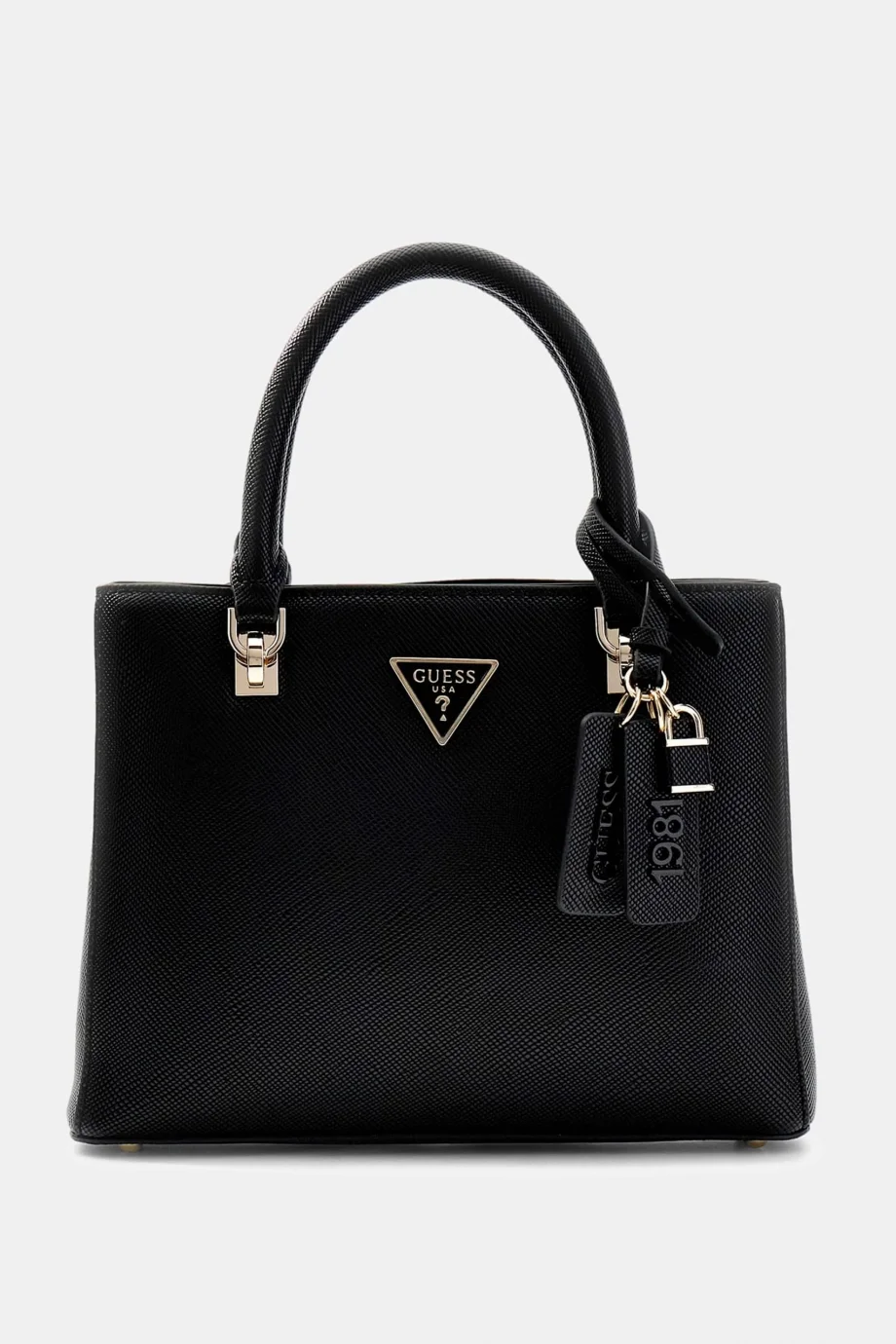 Guess Noelle II Küçük Çok Fonksiyonlu Kadın Siyah El Çantası HWZG9672050-BLA