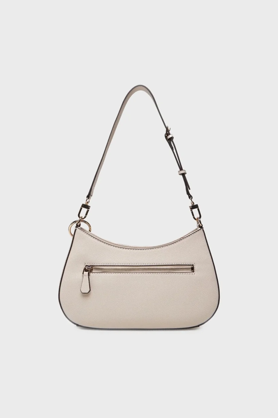 Guess Noelle II Üstten Fermuarlı Omuz Kadın Ekru El Çantası HWZG9672180-BON