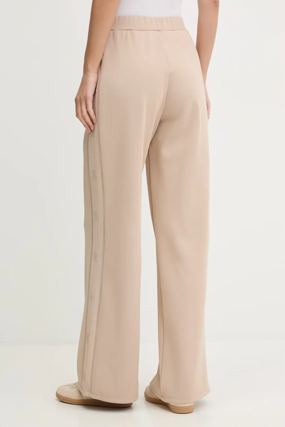 Guess Octavia Geniş Paça Kadın Bej Eşofman Altı V5BB12KCX22-G1BW