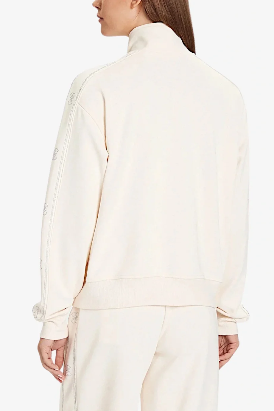 Guess Octavia Kadın Beyaz Aktif Sweatshirt V5BQ15KCX22-G1H6