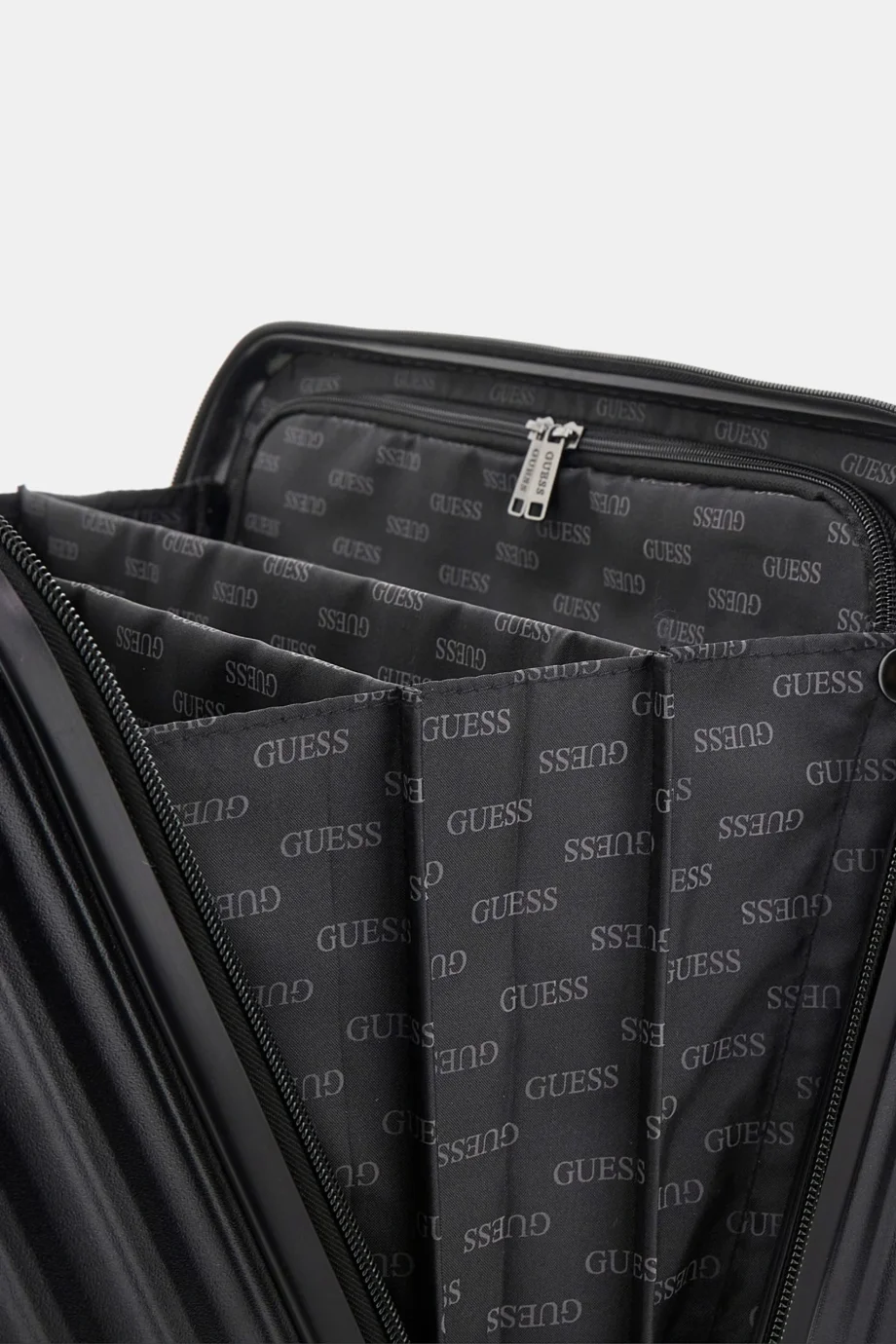 Guess Olbia Erkek Siyah Küçük Boy Valiz TMOLPCP5243-BLA