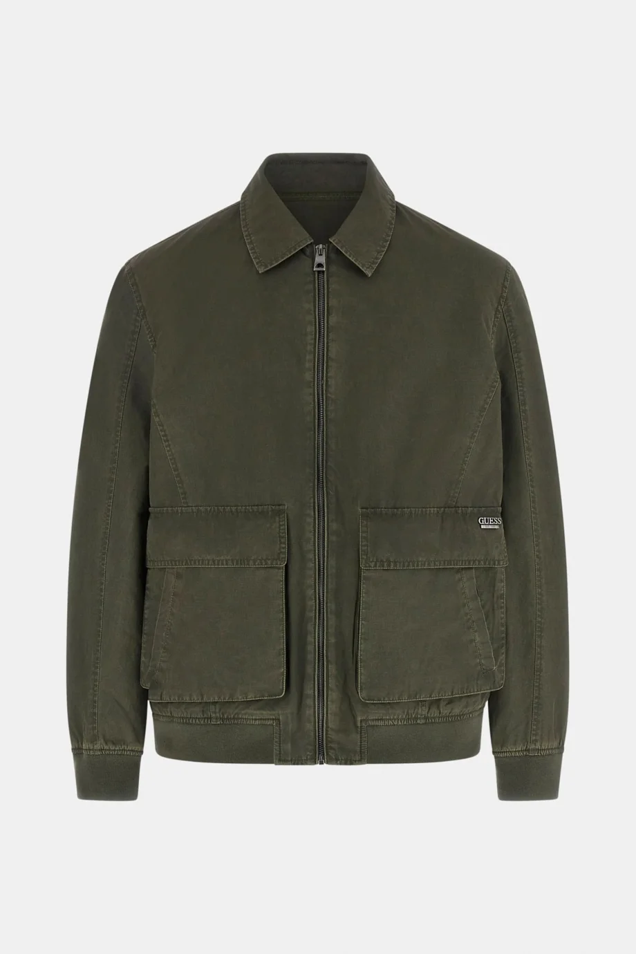 Guess Outdoor Vintage Erkek Haki Ceket M6RL0NWK540-G8L1