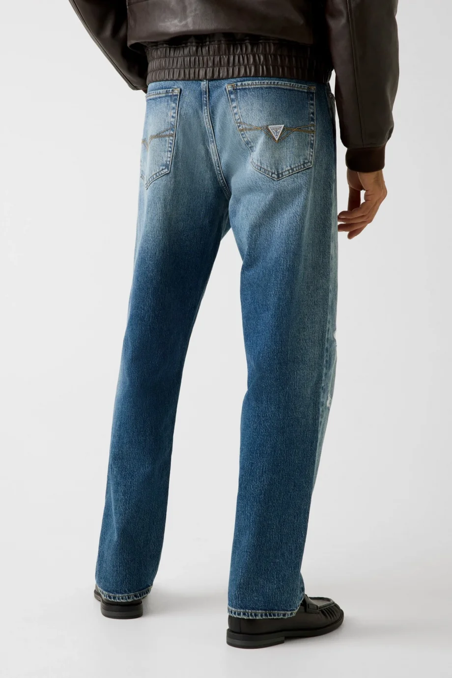 Guess Owen Erkek Mavi Jeans M6RAT5D6431-SDT1