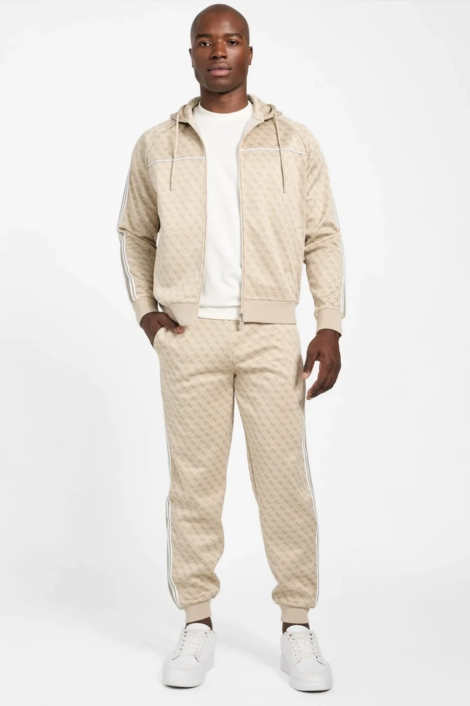 Guess Parimo 4G Paçası Lastikli Erkek Çok Renkli Eşofman Altı Z5BB19K2042-FJ9O