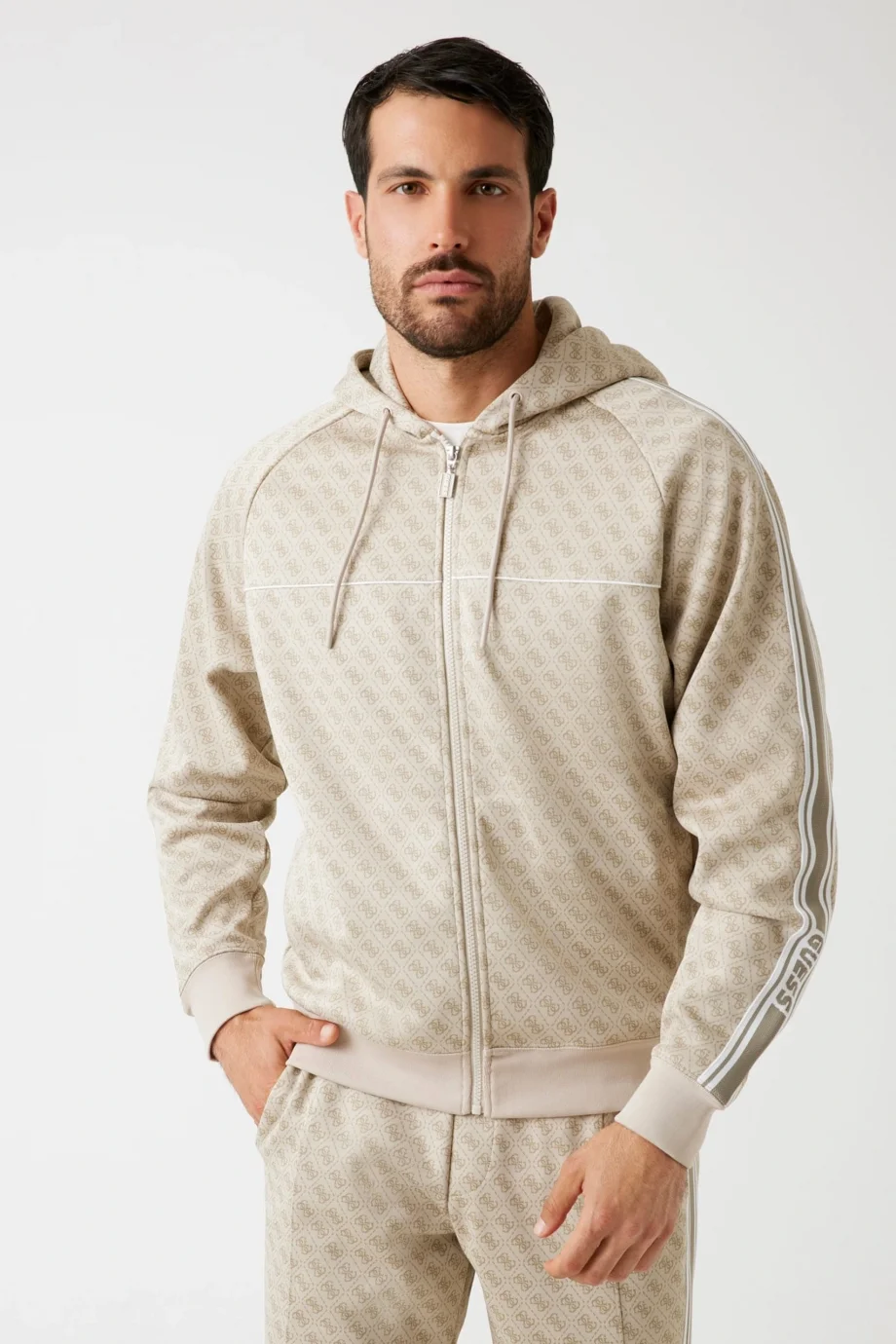 Guess Parimo Erkek Çok Renkli Aktif Eşofman Üstü Z5BQ13K2042-FJ9O