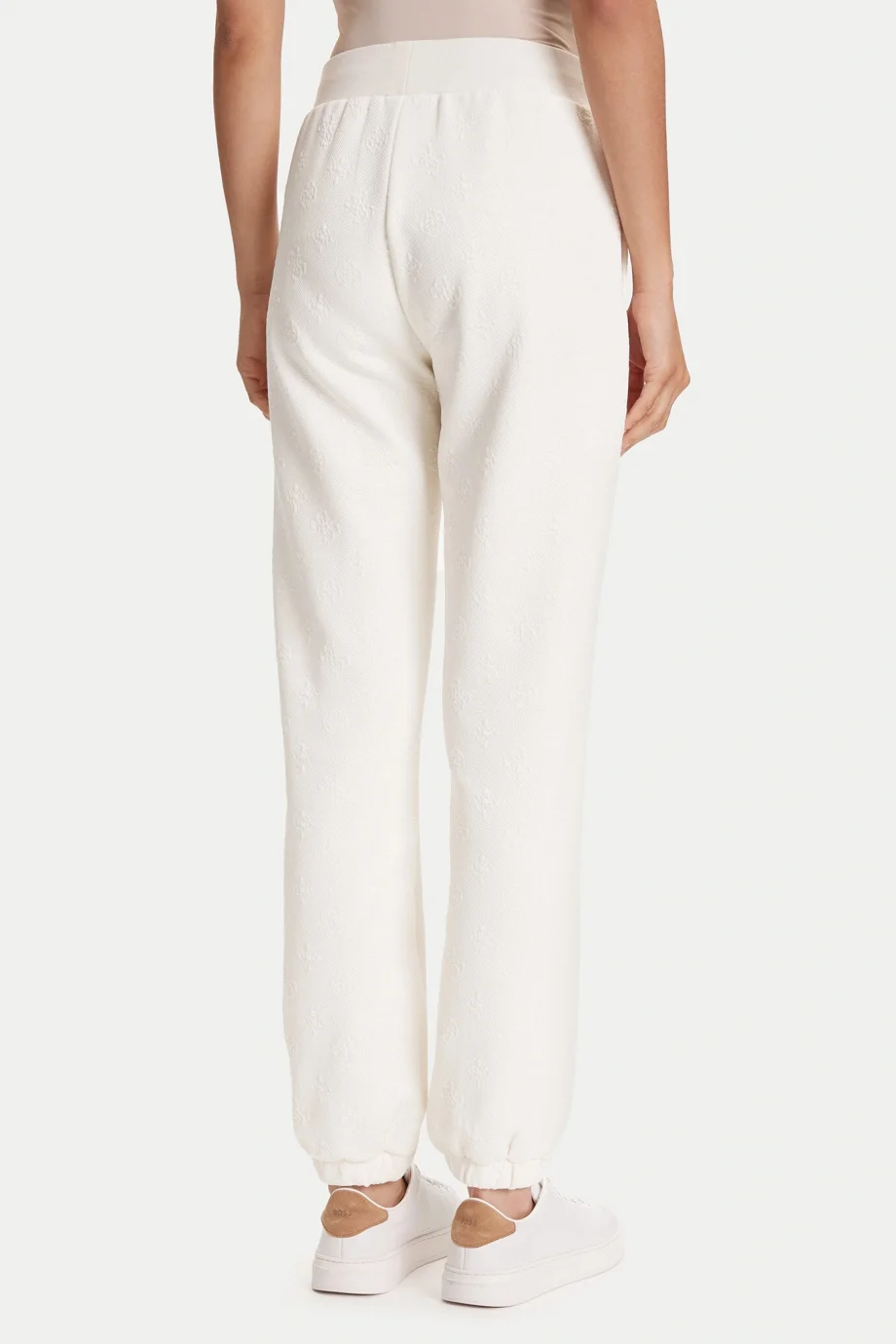 Guess Peony Kadın Beyaz Aktif Regular Fit Eşofman Altı V5YB06KBSL2-F0EP