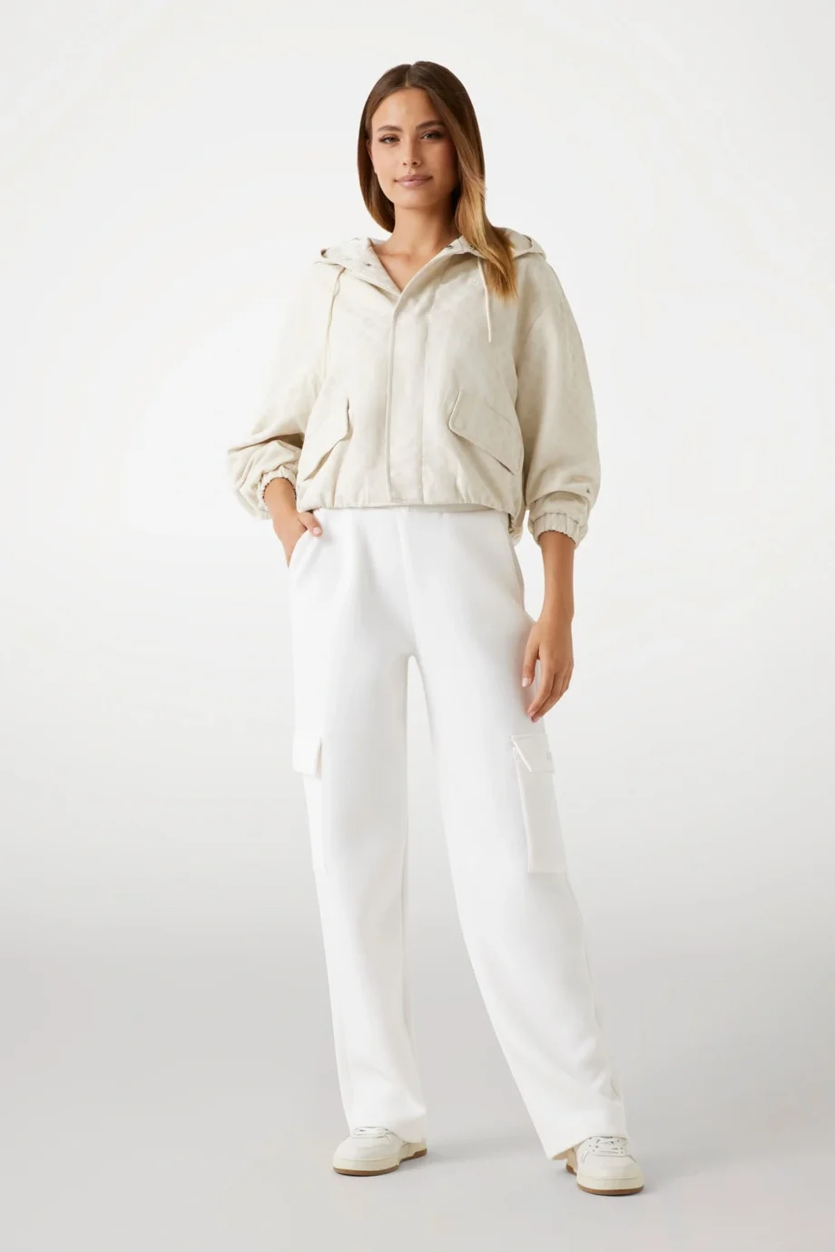 Guess Peony Kadın Çok Renkli Aktif Ceket V5YL02WH492-F0EK