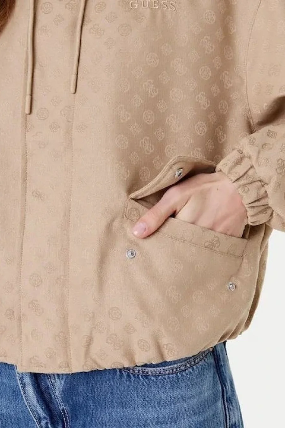 Guess Peony Kadın Çok Renkli Aktif Ceket V5YL02WH492-F0EL