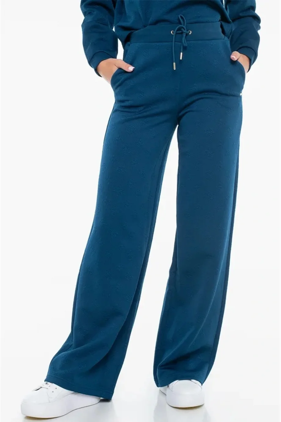 Guess Peony Kadın Yeşil Aktif Relaxed Fit Eşofman Altı V5YB19KBSL2-FBBO