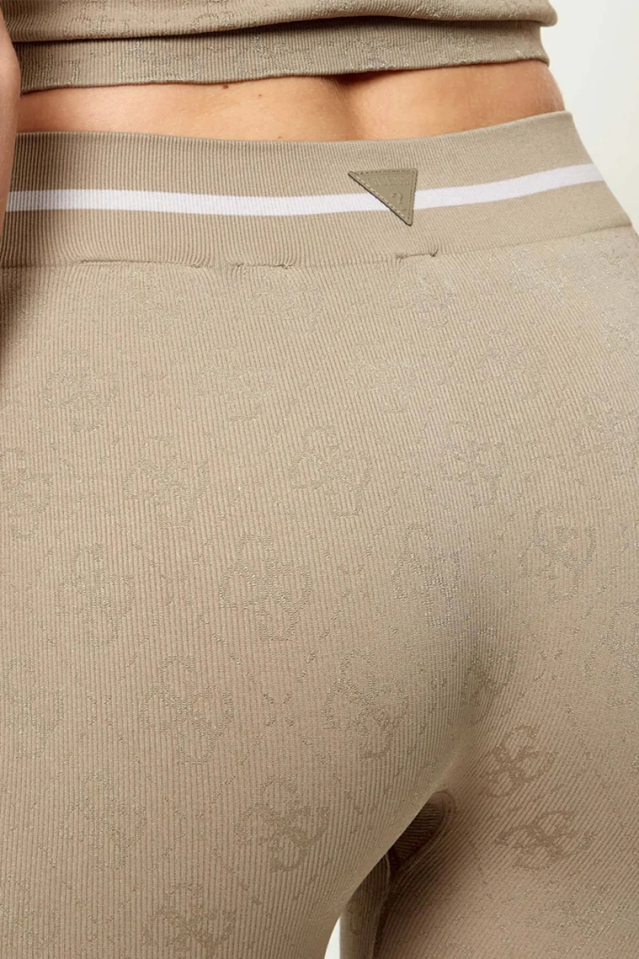 Guess Pepi 4G Dikişsiz Kadın Bej Tayt V6RB05Z4692-FNL8