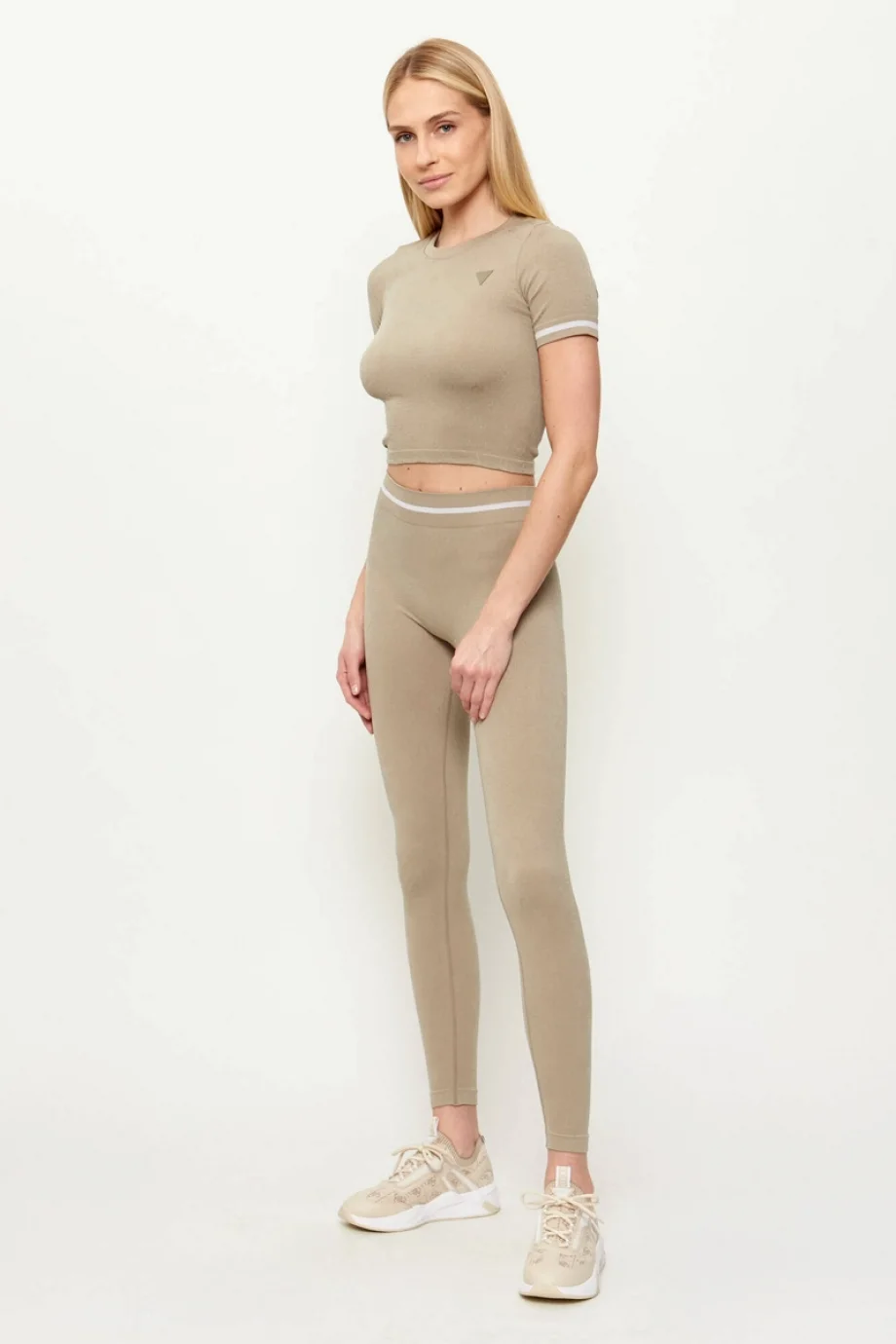 Guess Pepi 4G Dikişsiz Kadın Bej Tayt V6RB05Z4692-FNL8