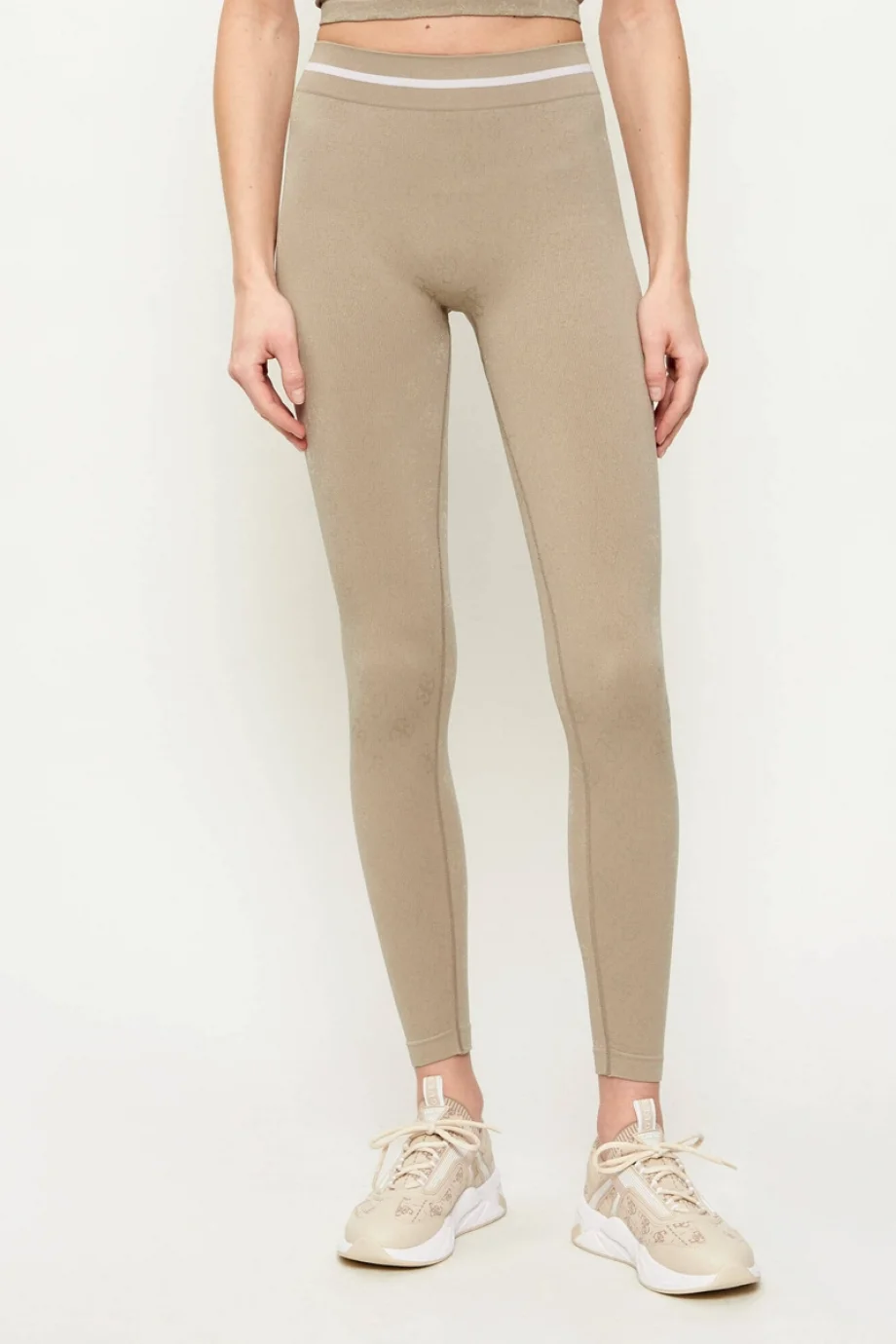 Guess Pepi 4G Dikişsiz Kadın Bej Tayt V6RB05Z4692-FNL8