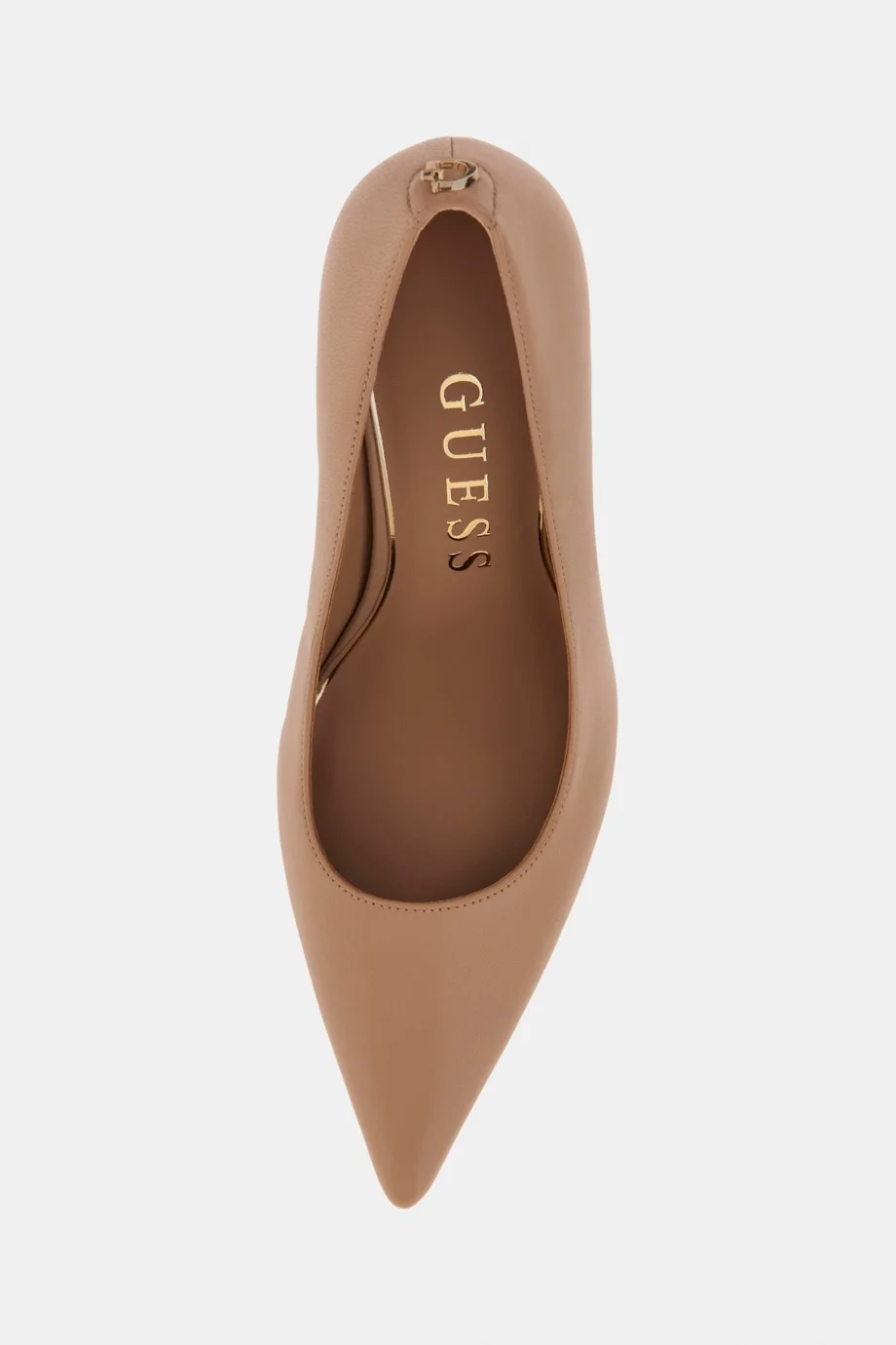 Guess Prindy Kadın Krem Topuklu Ayakkabı FLFPRNLEA08-NUDE